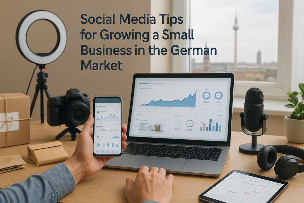 Social Media Tips for Growing a Small Business in the German Market